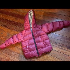 Kids Burberry Winter Jacket - 6 months LIKE NEW
